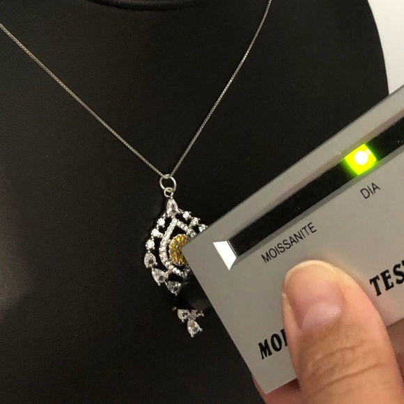 2ct Canary Pendant - Picture 7 of 11